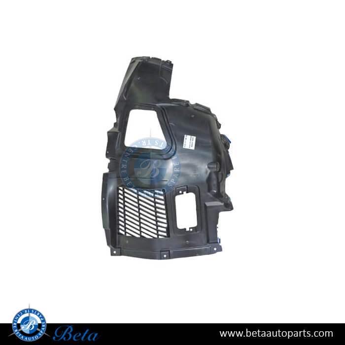 Right Side Front Wheel Fender Liner - Front Half for BMW 5 Series F10 2010-2013 models, Part Number 51717186728 Right Side Front Wheel Fender Liner - Front Half for BMW 5 Series F10 2010-2013 models, Part Number 51717186728